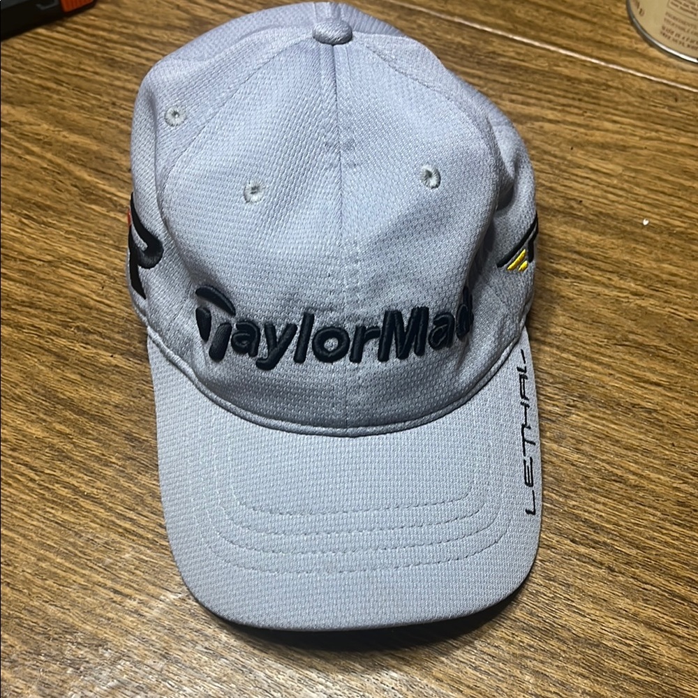 TaylorMade Light Gray Golf Hat